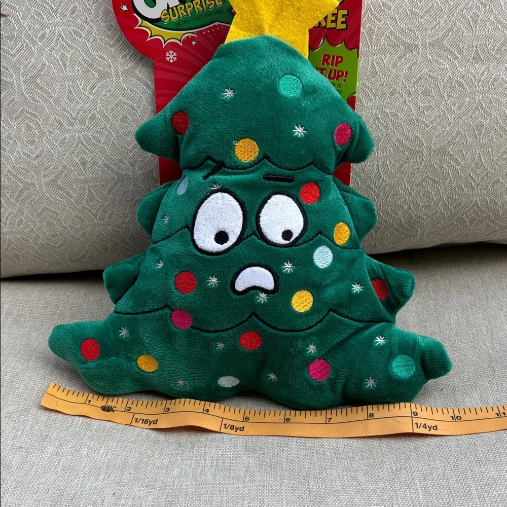 NWT Christmas Tree Dog Toy
